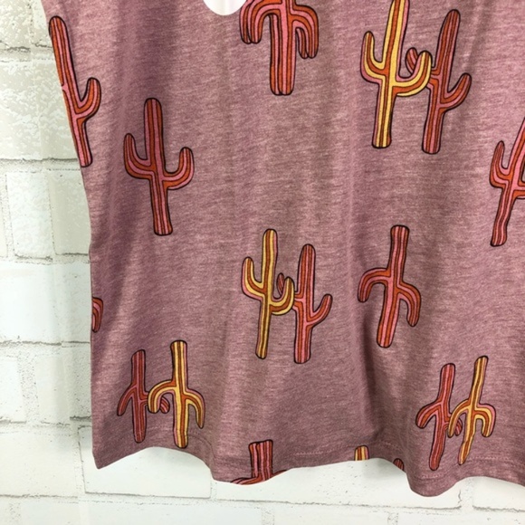 NWT Good Vibes Cropped Cactus Tee, Festival - Picture 5 of 8